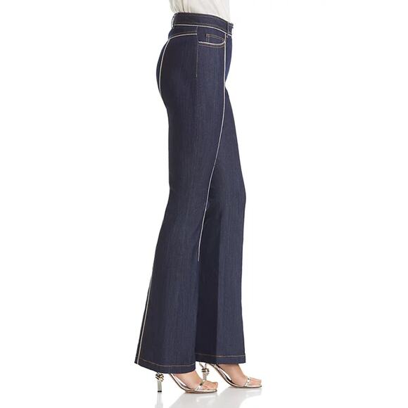 CINQ A SEPT SANTI Zipper Trim Jeans - Picture 4 of 15